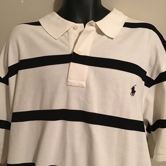Polo Ralph Lauren Other - Nwot polo Ralph Lauren size 3XB, white with blue stripes , cotton